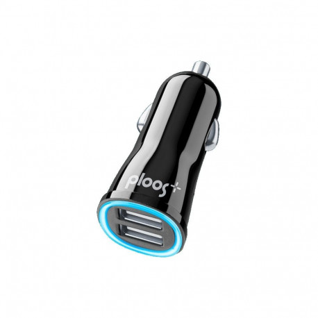 Autolaadija Ploos 2 x USB-A 10W