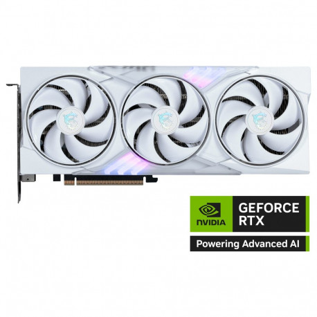 MSI RTX 5060 Ti 16GB Gaming Trio OC GDDR7 3 ventilaatoriga, valge