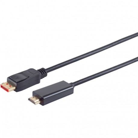 DisplayPort 1.4 > HDMI (ST-ST) adapterkaabel 10m 4K 60Hz, must