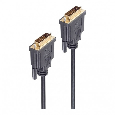 DVI-D 24+1 (ST-ST) 5m kullatud, must
