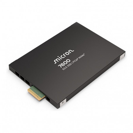 "7,68TB Micron 7600 PRO NVMe U.2 (15mm) Enterprise (Single Pack)"