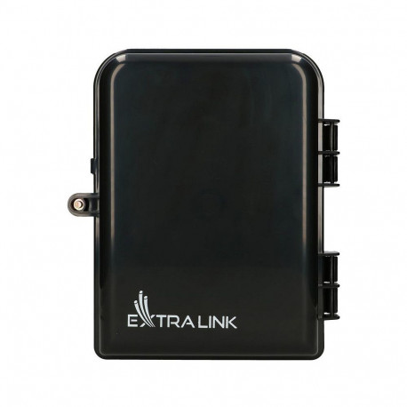"Eliza V2 Fibre Optic Terminal Box 16 Core Black Mid-span"