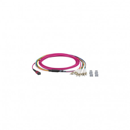 "EFB MTP(F)-LC Trunkkabel OM4 8 Fasern Typ B LSZH erika-violett 5m"