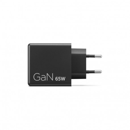 Lenovo toiteadapter Dual Power GaN USB-C AC 100/240 V 65W 2 väljundühendust, must