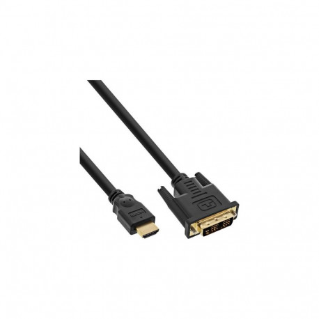 InLine HDMI to DVI Cable male / 18+1 male gold plated 1.5m