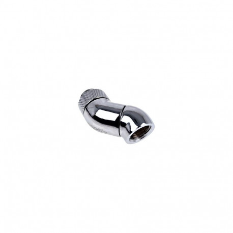 Alphacool Eiszapfen angled adaptor double-45° rotatable G1/4 outer thread to G1/4 inner thread - chr