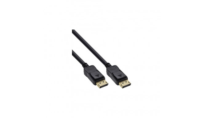 InLine DisplayPort Cable black gold plated 3m