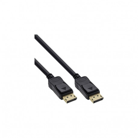 InLine DisplayPort Cable black gold plated 1m