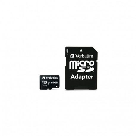 Verbatim Pro 64 GB MicroSDXC UHS Class 10
