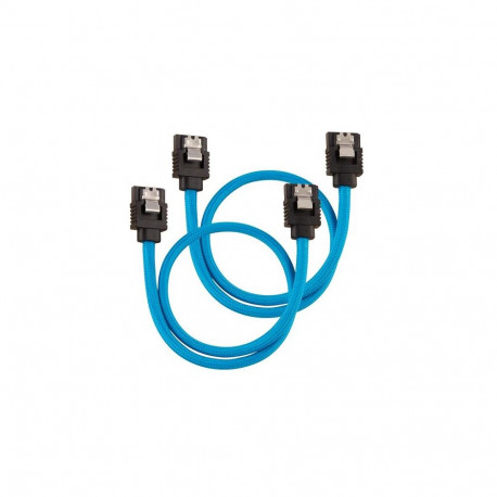 Corsair CC-8900251 SATA cable 0.3 m SATA 7-pin Black, Blue