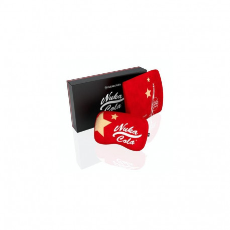 noblechairs Fallout Nuka-Cola Neck pillow/Lumbar pillow Red 2 pc(s)