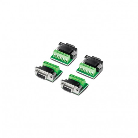 Trendnet TI-S400 cable gender changer Green, Grey