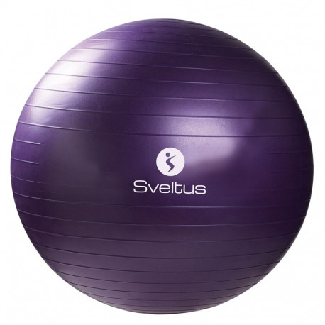 Gym ball SVELTUS 75 cm, violet + box