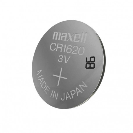 Battery - Maxell CR1620 3V Lithium Manganese Dioxide 5 Pack