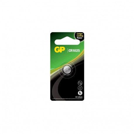Battery - GP CR1025 Lithium Coin Cell Battery 1 Pc