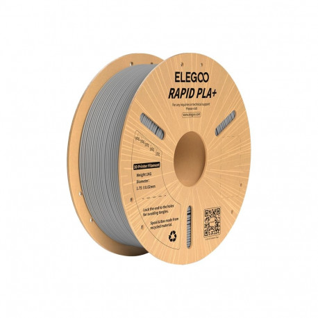 3D Printer Filament - ELEGOO Rapid PLA+ 1 kg Gray