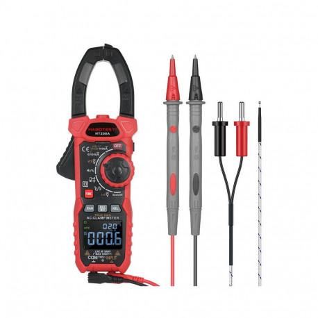 Clamp Meter - Habotest HT208D AC/DC 6000 Counts 44 mm Jaws True RMS