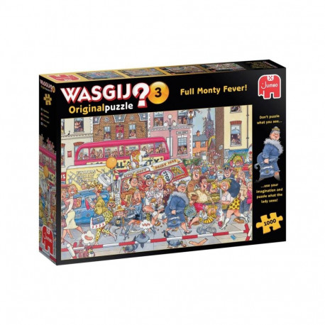 Puzzle - Jumbo Wasgij Original 3: Full Monty Fever, 1000-Piece Puzzle 81923