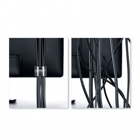 Cable Organizer - Ugreen LP124 2m Hook-and-Loop Cable Management