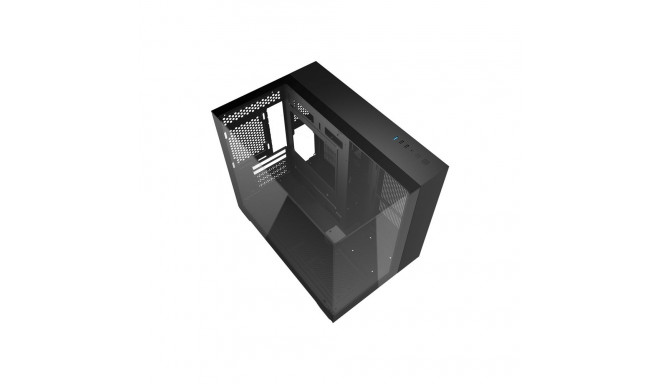 Computer Case - darkFlash TH285M ITX/Micro-ATX Black