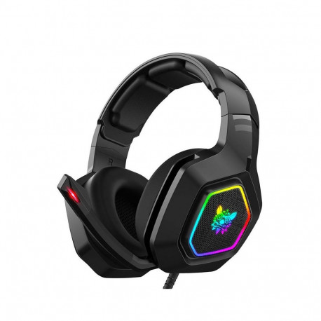 Headphones - ONIKUMA K10 50 mm 20 Hz–20 kHz LED Black
