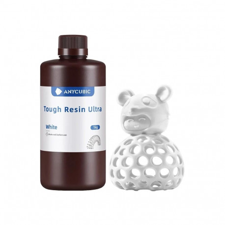 3D Printer Resin - ANYCUBIC Tough Resin Ultra White