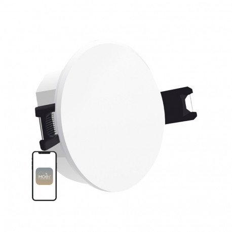 Presence Sensor - MOES ZSS-QY-HP Zigbee mmWave Presence Sensor, 9 m, 0–2000 lux, 100–250 V