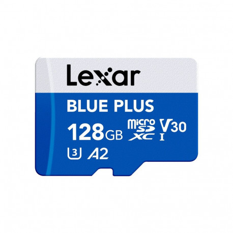 Memory Card - Lexar BLUE PLUS 128GB microSDXC Memory Card