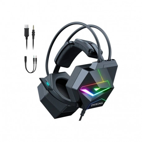 Headphones - ONIKUMA X20 Black