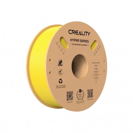 3D Printing Filament - Creality Hyper PLA 1.75mm 1kg Yellow