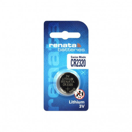 Battery - Renata CR2320 Lithium Button Cell 3V 150mAh