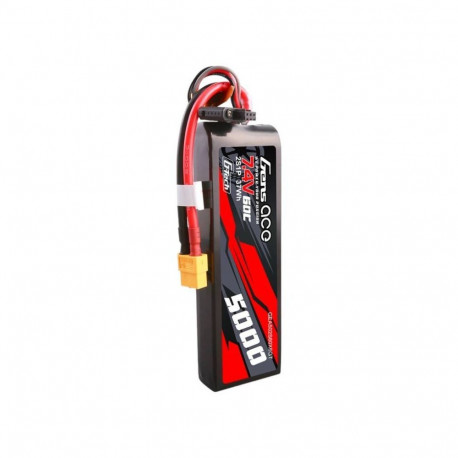RC Model Battery - Gens Ace GEA502S60X6GT 5000mAh 7.4V 60C 2S LiPo XT60 247g