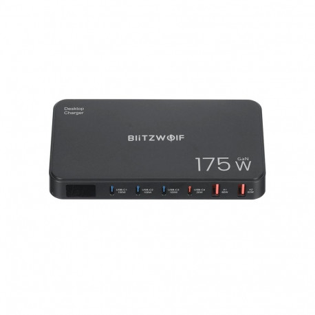 Charging Station - BliTZWOlF BW-S30 175W 6-Port 4x USB-C 2x USB-A
