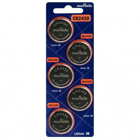 Battery - Murata CR2430 3V 300mAh Coin Cell