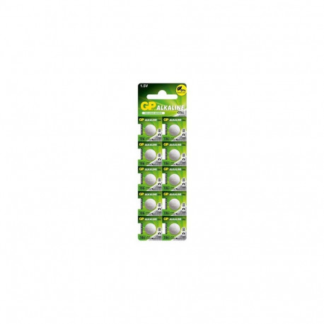Battery - GP G12 10BL LR43 1.5V Alkaline Batteries