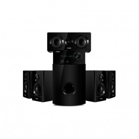 Sven SVEN HT-210 black (125W Bluetooth Optical Coaxial FM USB/SD Display RC unit)
