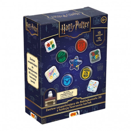 Zestaw kreatywny naklejkomat 3d harry potter zestaw uzupełniający