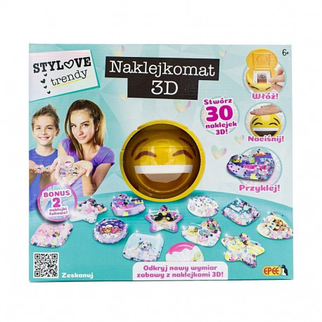 3D-kleebiste valmistamise komplekt