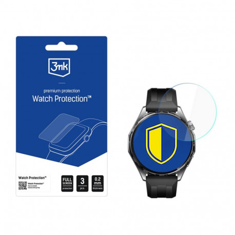 Kaitsekile FlexibleGlass, Huawei Watch GT 6 46mm, komplektis 3tk, 3mk