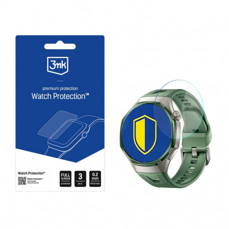 Kaitsekile FlexibleGlass, Huawei Watch GT 7 Pro 46mm, komplektis 3tk, 3mk