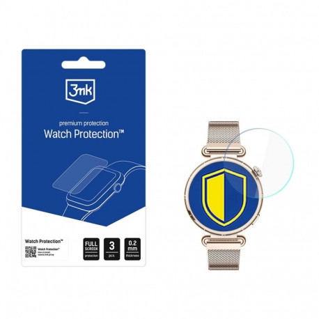 Kaitsekile FlexibleGlass, Huawei Watch GT 6 41mm, komplektis 3tk, 3mk