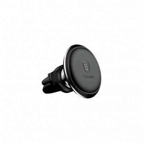 Baseus Magnetic Air Vent Car Mount Holder with Cable Clip Black