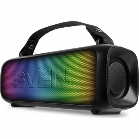 Sven Speaker 2.0 portable SVEN PS-235 black (12W TWS ) power output 2x6W (RMS) Bluetooth FM USB lith