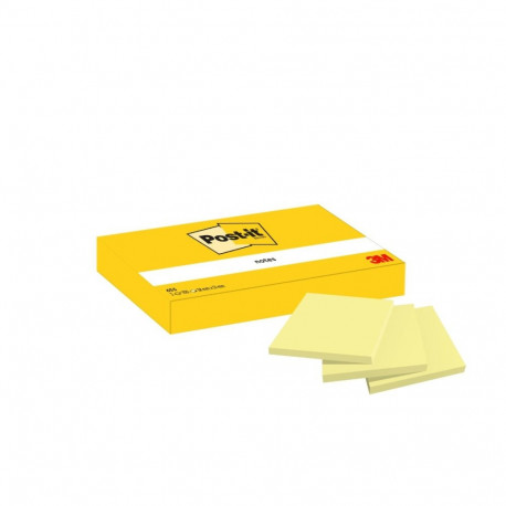 Märkmepaber iseliimuv POST-IT 653 38x51mm (pakis 3 x 100l.) kollane