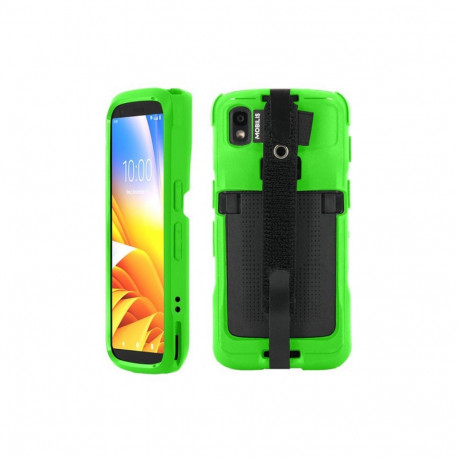 "Mobilis PROTECH Case+Handstrap Zebra TC22/27 Safety gr softb"