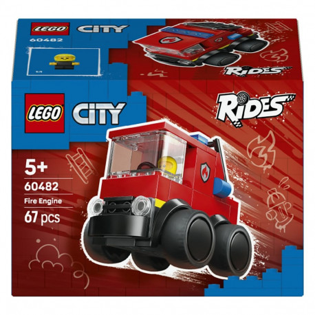 LEGO City 60482 lahedad kihutajad – tuletõrjeauto