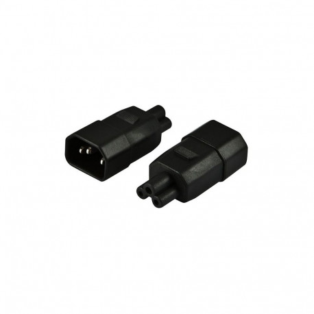 230V adapter C14 pistik -> C5 pesa (Miki-Hiir/ristikhein)