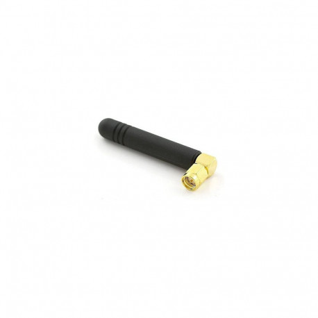 "Antenne 2,4 GHz 2dBi Stummel Mini Omni indoor R-SMA schwarz"