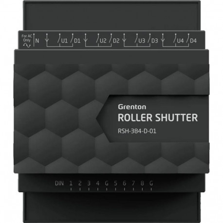 Moduł GRENTON ROLLER SHUTTER x4, DIN, TF-Bus
