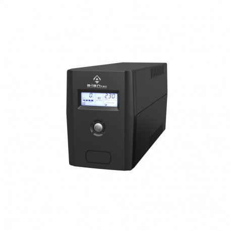 ALANTEC UPS-avariitoiteallikas 800VA/480W, 220V/50Hz, tornkorpus, LCD, 2×CEE 7/3, USB, VRLA-aku 1×9A